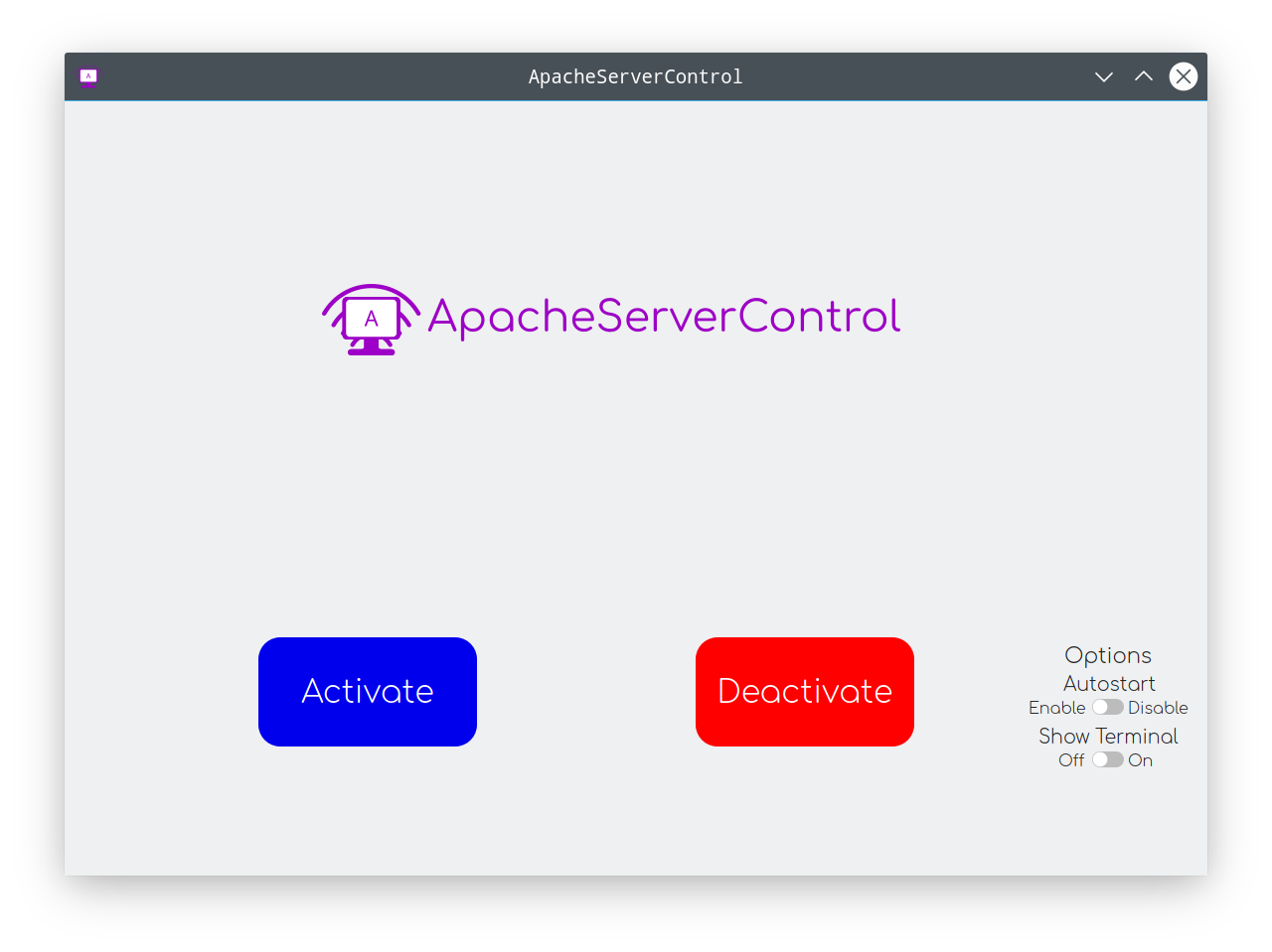 apache server control app photo