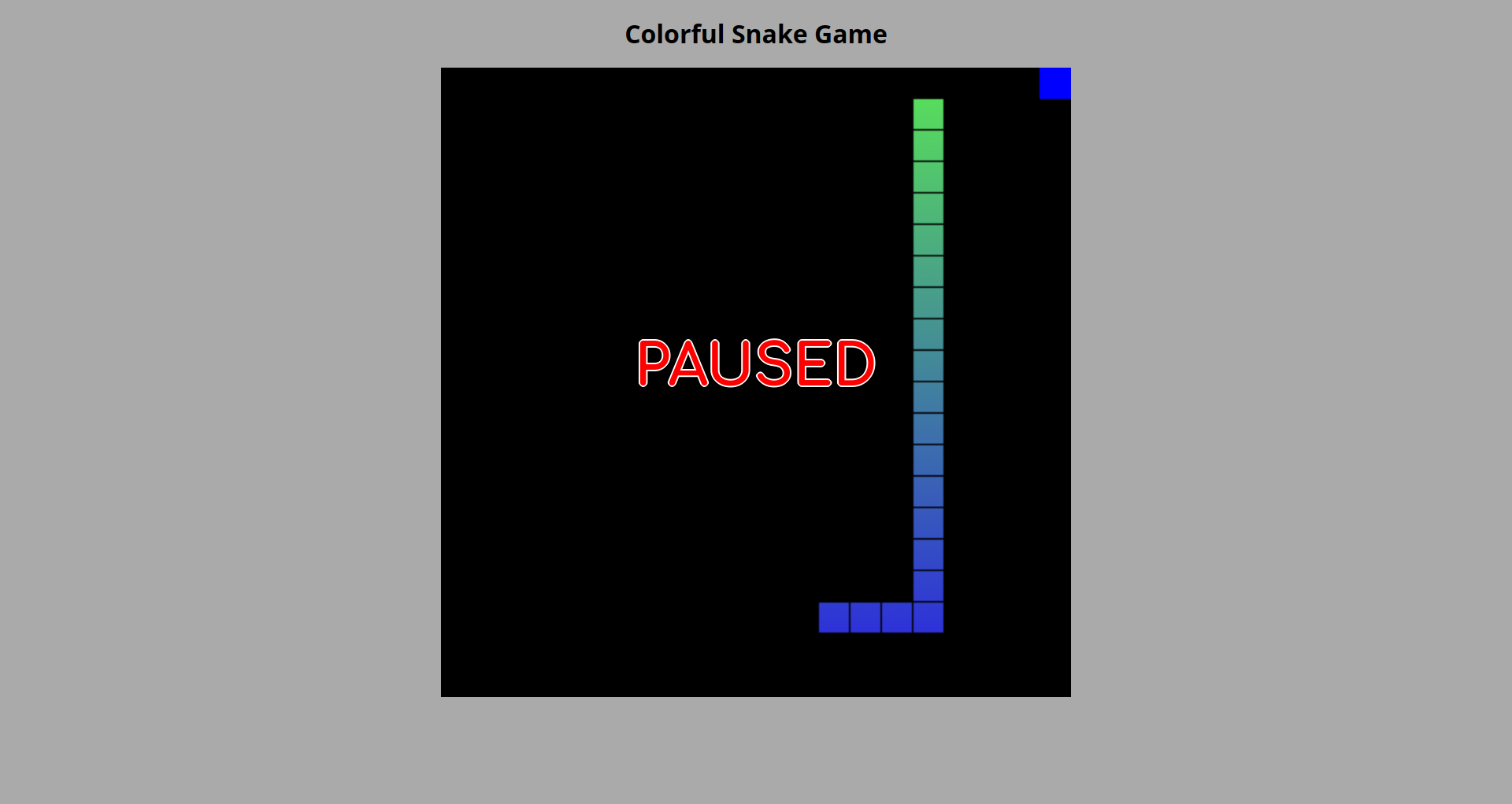 colorful snake game photo